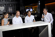 Expertentalk vor dem Match mit Esther Sedlaczek als Moderatorin Fotos: Agency People Image (c.) Michael Tinnefeld